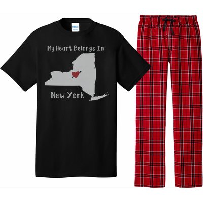 My Heart Belongs In New York Pajama Set