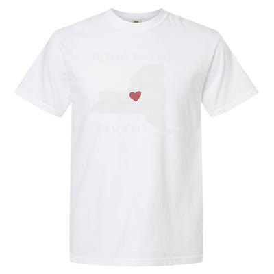 My Heart Belongs In New York Garment-Dyed Heavyweight T-Shirt