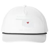 My Heart Belongs In Oklahoma Snapback Five-Panel Rope Hat