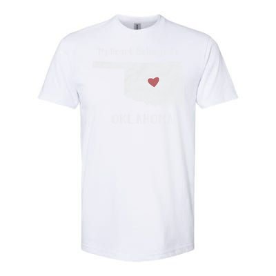 My Heart Belongs In Oklahoma Softstyle CVC T-Shirt