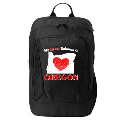 My Heart Belongs In Oregon City Backpack