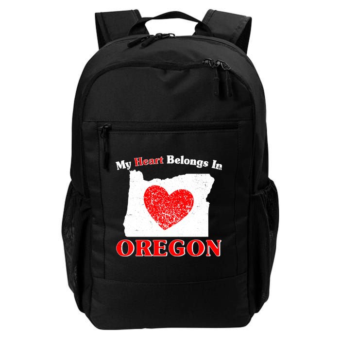 My Heart Belongs In Oregon Backpack