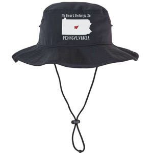 My Heart Belongs In Pennsylvania Legacy Cool Fit Booney Bucket Hat