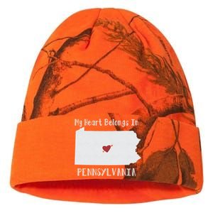 My Heart Belongs In Pennsylvania Kati Licensed 12" Camo Beanie