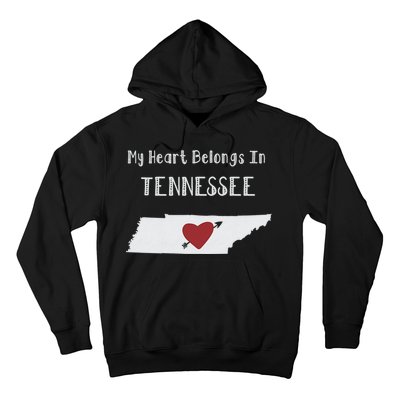 My Heart Belongs In Tennessee Hoodie