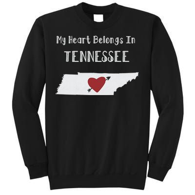 My Heart Belongs In Tennessee Sweatshirt