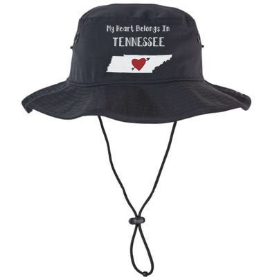 My Heart Belongs In Tennessee Legacy Cool Fit Booney Bucket Hat