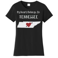 My Heart Belongs In Tennessee Women's T-Shirt