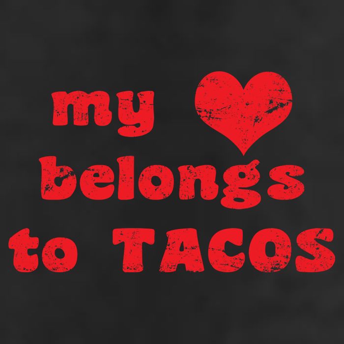 My Heart Belongs To Tacos Valentines Day Trucker Hat