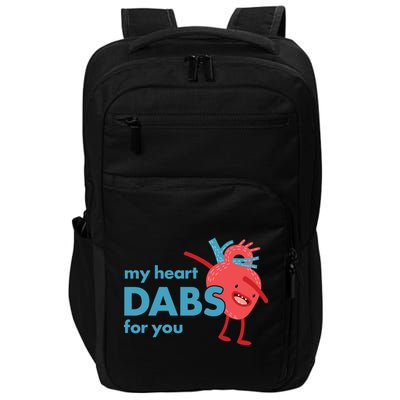 My Heart Dabs For You Impact Tech Backpack