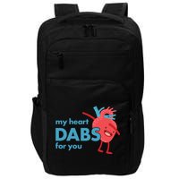 My Heart Dabs For You Impact Tech Backpack