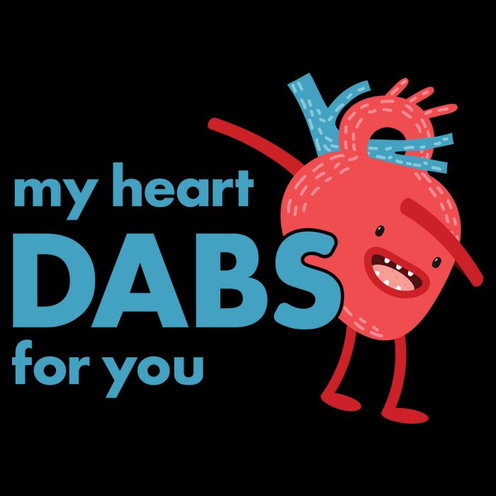 My Heart Dabs For You Zip Tote Bag