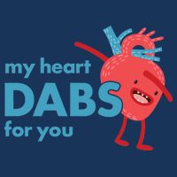 My Heart Dabs For You Infant Baby Jersey Bodysuit
