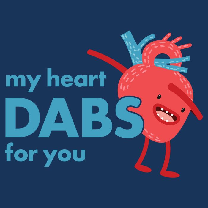 My Heart Dabs For You Infant Baby Jersey Bodysuit