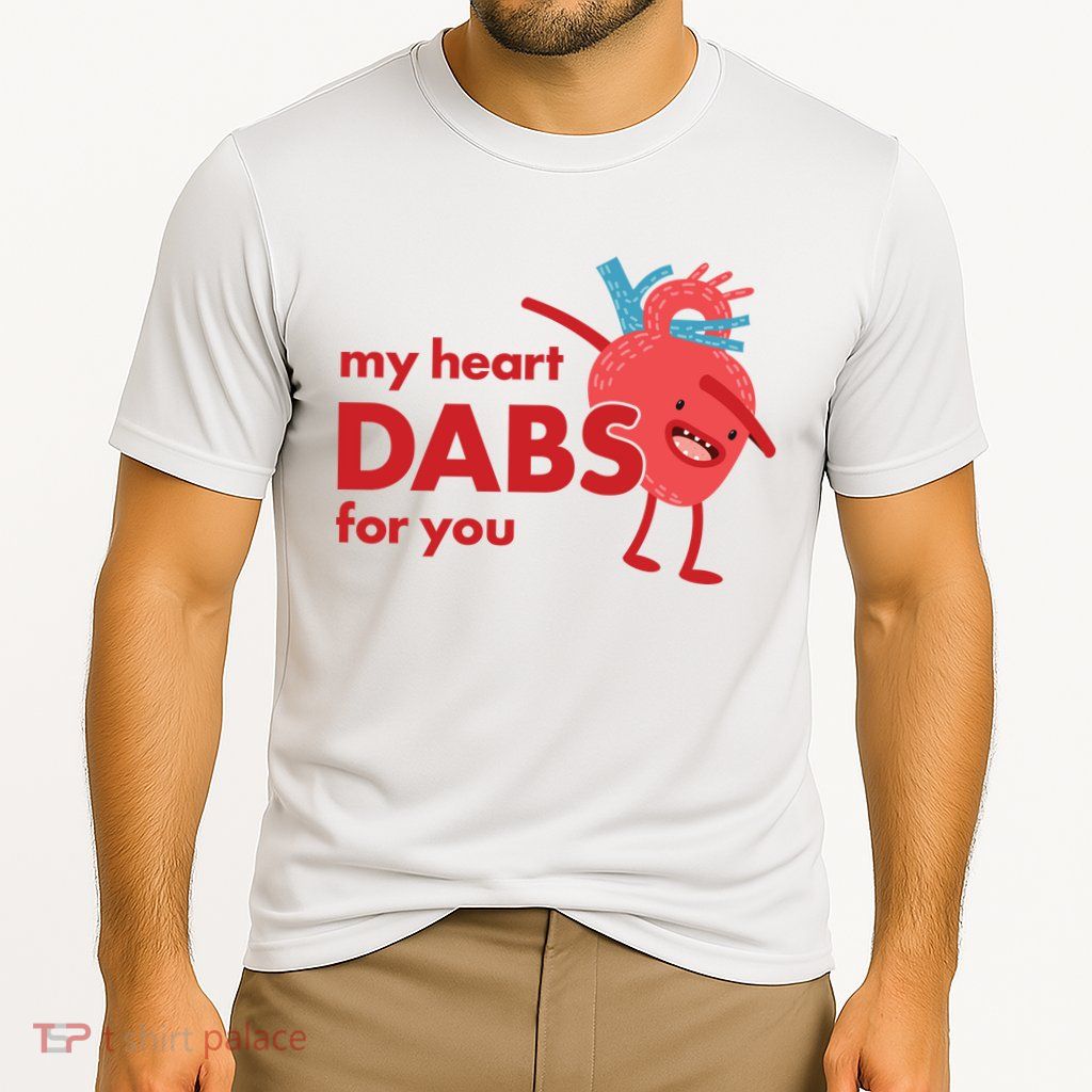 My Heart Dabs For You Performance Shirt
