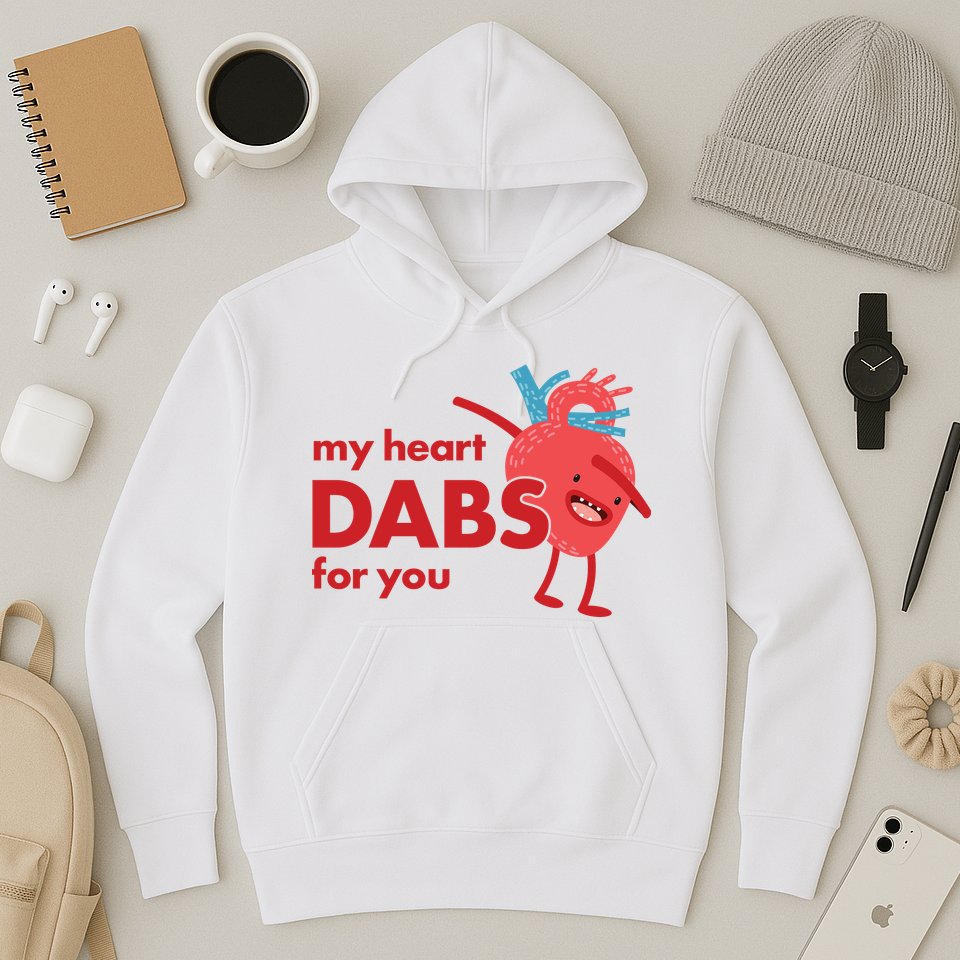 My Heart Dabs For You Hoodie