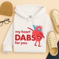 My Heart Dabs For You Hoodie