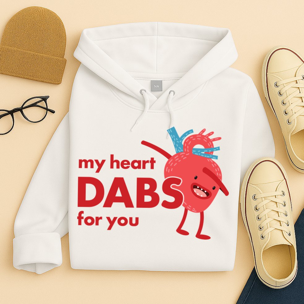 My Heart Dabs For You Hoodie