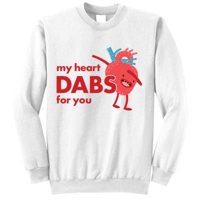 My Heart Dabs For You Sweatshirt