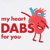 My Heart Dabs For You Sustainable Bucket Hat
