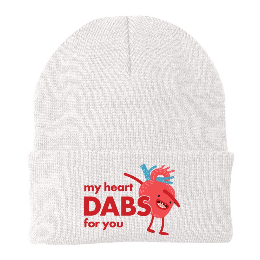 My Heart Dabs For You Beanie