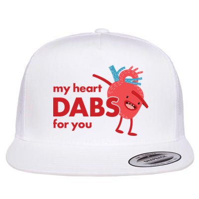 My Heart Dabs For You Flatbill Hat