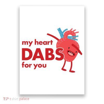 My Heart Dabs For You Poster