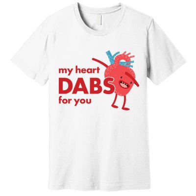 My Heart Dabs For You Premium T-Shirt