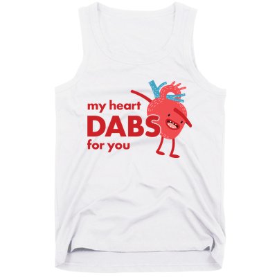 My Heart Dabs For You Tank Top