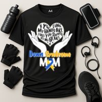 My Heart is Full - Down Syndrome Mom Cooling Performance Crew T-Shirt