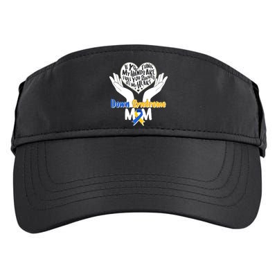 My Heart is Full - Down Syndrome Mom Adult Drive Performance Visor