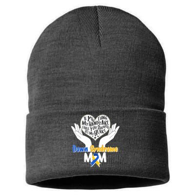 My Heart is Full - Down Syndrome Mom Sustainable Knit Beanie