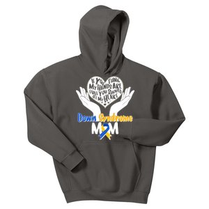 My Heart is Full - Down Syndrome Mom Kids Hoodie