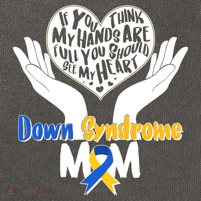 My Heart is Full - Down Syndrome Mom Cotton Canvas Backpack