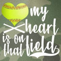 My Heart Is On That Field Baseball Legacy Tie Dye Trucker Hat