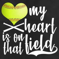 My Heart Is On That Field Baseball 7 Panel Mesh Trucker Snapback Hat