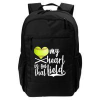 My Heart Is On That Field Baseball Backpack