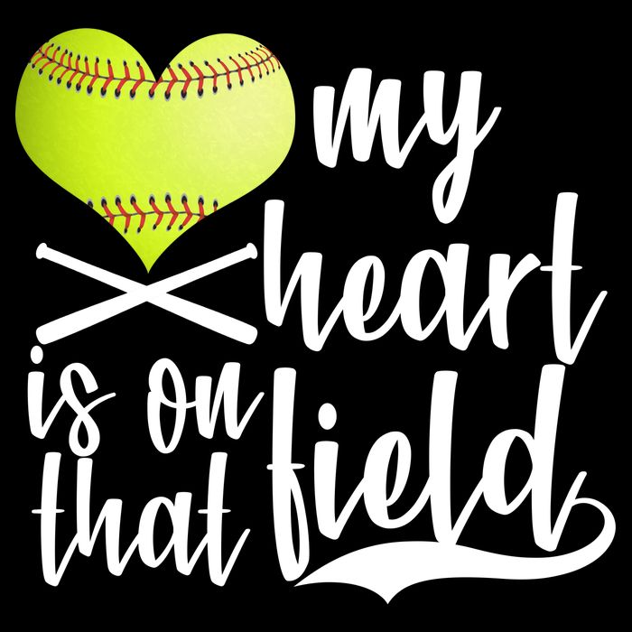 My Heart Is On That Field Baseball Backpack