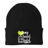My Heart Is On That Field Baseball Beanie
