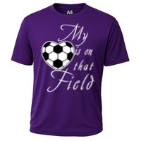 My Heart Is On that Field Cute Soccer Performance Shirt
