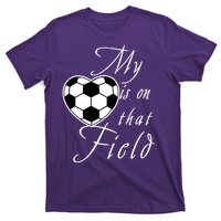 My Heart Is On that Field Cute Soccer T-Shirt