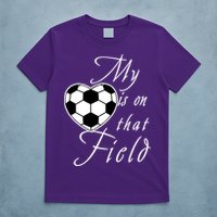 My Heart Is On that Field Cute Soccer T-Shirt