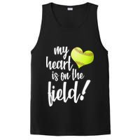 My Heart Is On The Field Baseball Player PosiCharge Competitor Tank