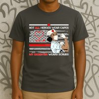 My Hero Daughter Wears Scrubs Nurse T-Shirt