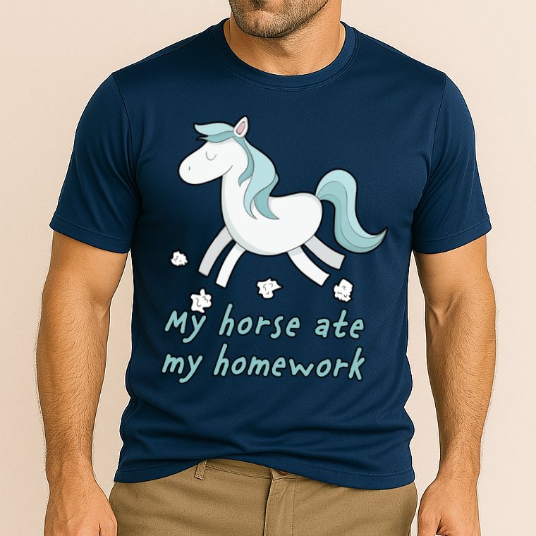 My Horse Ate My Homework Performance Shirt