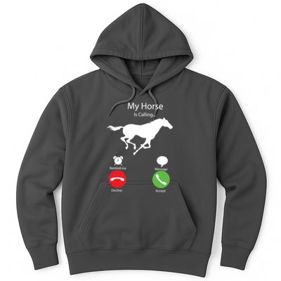 My Horse Is Calling Hoodie