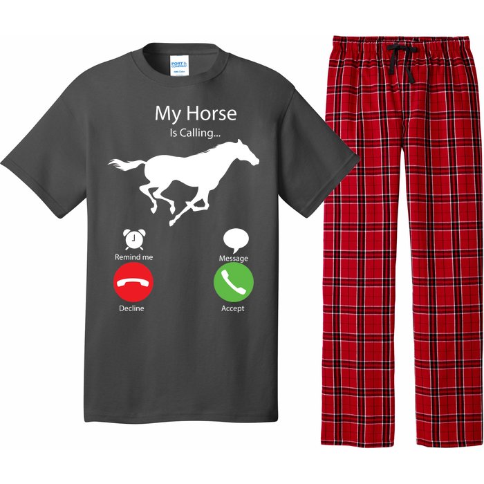 My Horse Is Calling Pajama Set