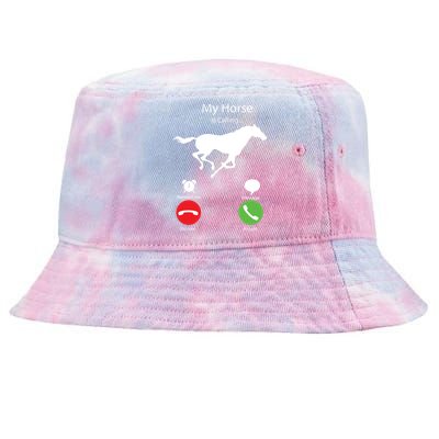 My Horse Is Calling Tie-Dyed Bucket Hat