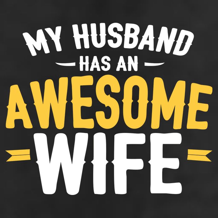 My Husband Has An Awesome Wife Garment-Dyed Heavyweight T-Shirt
