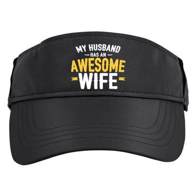 My Husband Has An Awesome Wife Adult Drive Performance Visor